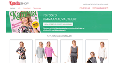 Desktop Screenshot of kameliashop.fi